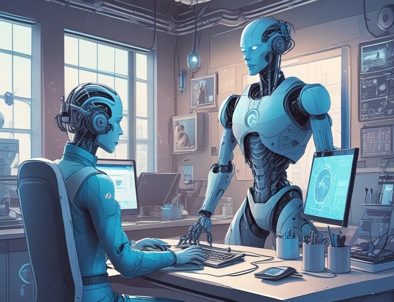 alt="Galería: imagen generada por IA — paisaje futurista" 