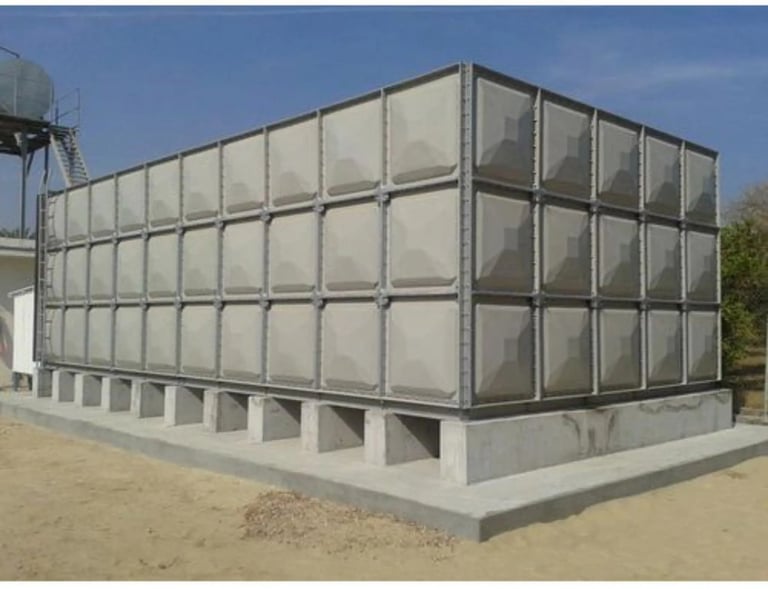 HDG Sectional Water Tank for fire water storage purpose