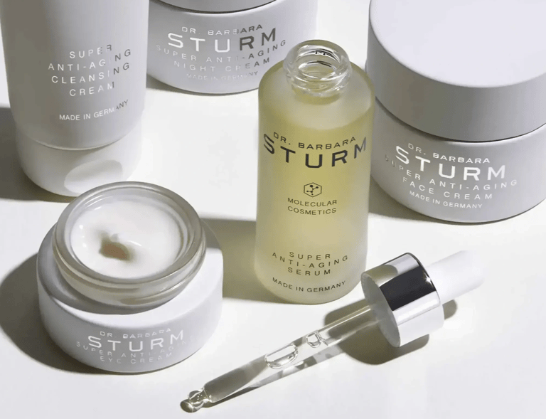 Dr. Barbara Sturm Super Anti-Aging skincare range.
