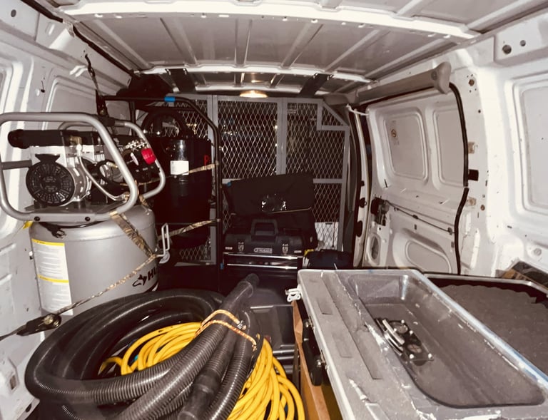 Professional airduct cleaning equipment 