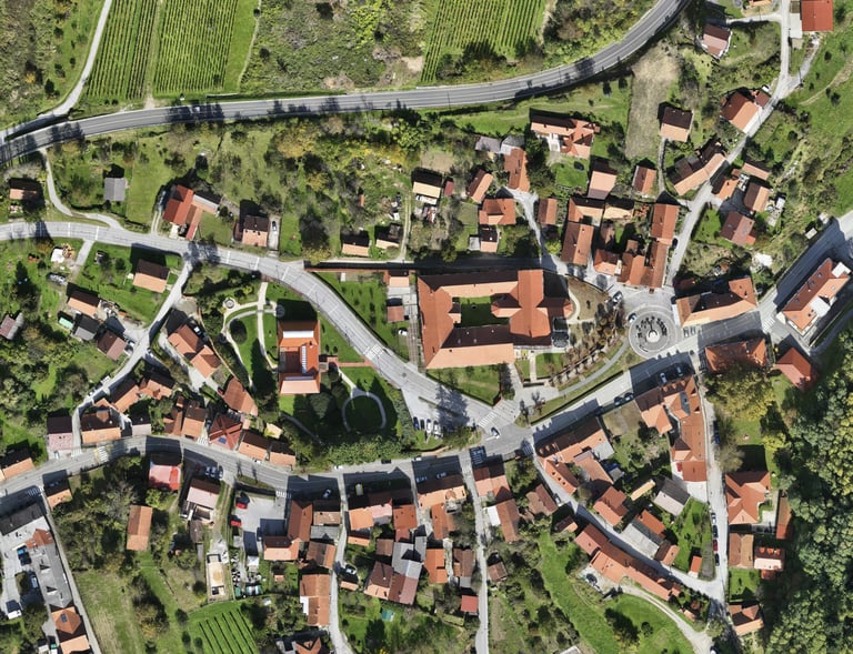 Ortofoto snimak situacije