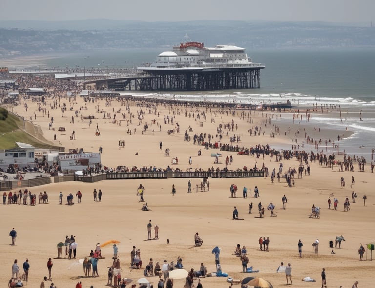 The virtual taxi vehicle driving through a scenic Swindon neighborhood.