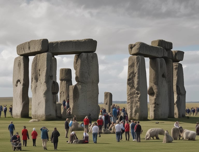 A sleek black taxi parked outside Swindon train station on a bright morning.
