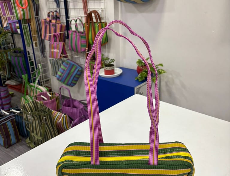 Recycled Nylon Market bags 