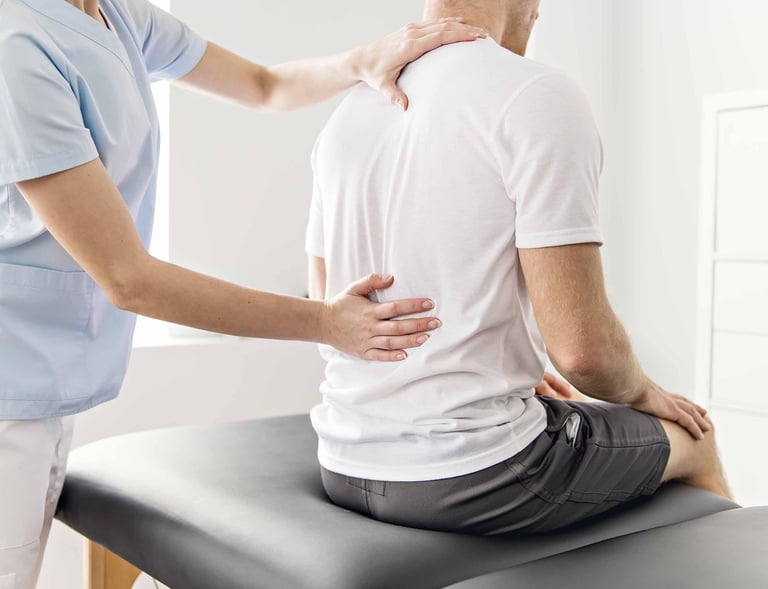 physiotherapy on shoulder after surgery in Pimpama
