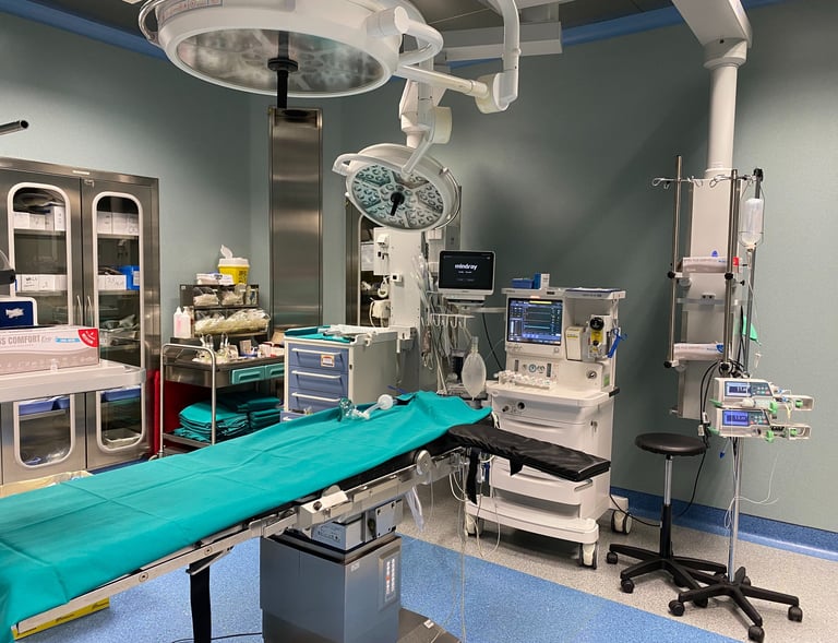 sala operatoria pediatrica del dr gabanetti