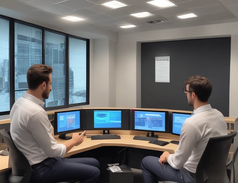 Screenshot of the employee login interface showing secure access.