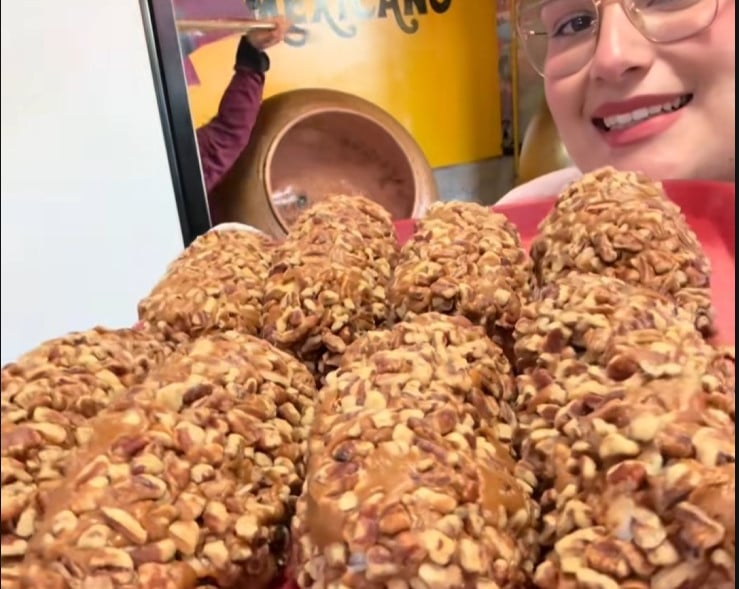 Bandeja de dulces horneados