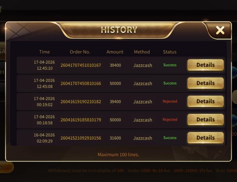 royal casino game withdraw history game 2026