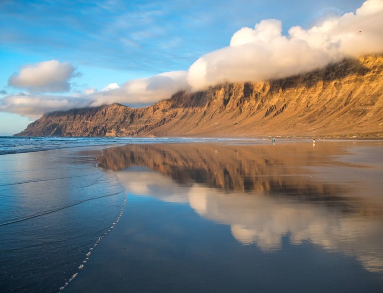 Playa de Famara. Lanzarote
