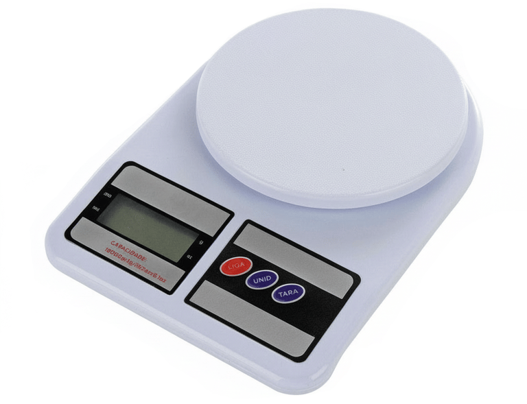 Balança digital.