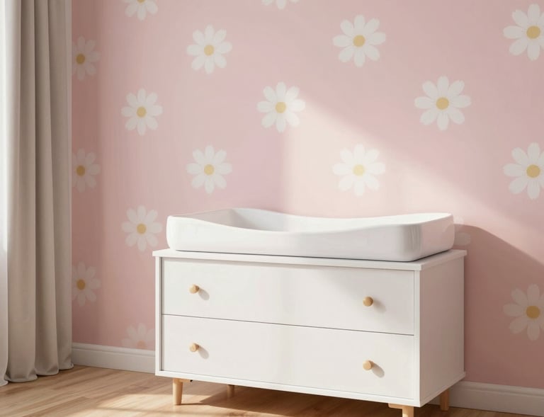 Custom home improvement showing a stylish built-in shelving unit with modern lighting and grey finishes.