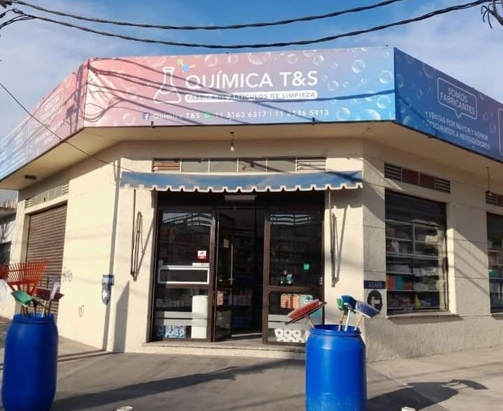 Fabricante de productos de limpieza y proveedor mayorista, QuimicaTyS sucursal de merlo