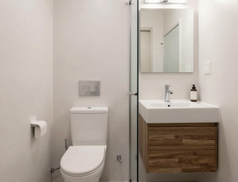 A well-organized wardrobe with high-quality materials and thoughtful storage solutions.