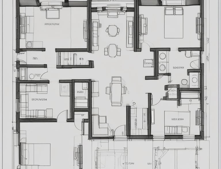 A neat desk with a laptop showing real estate market data, alongside a cup of coffee, illustrating focused consultancy work.