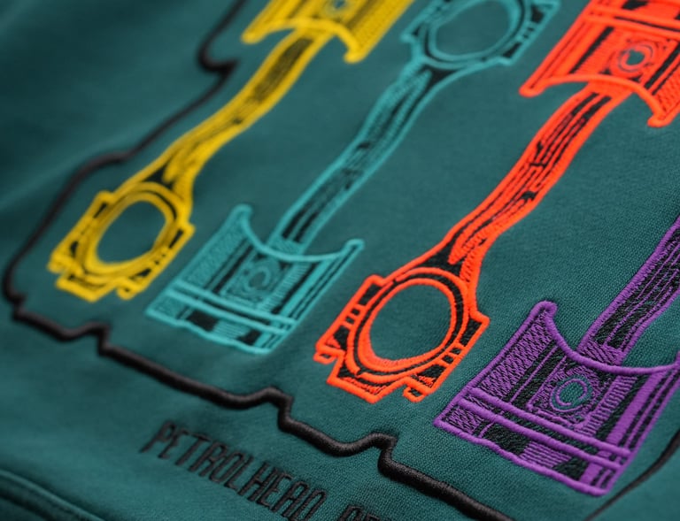 Sudaderas con diseños petrolheads