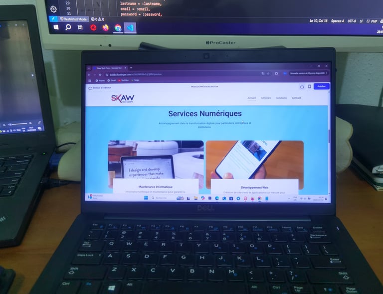 site web de skaw tech-corp's