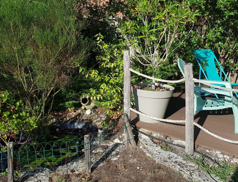 Vue bassin gite Arcachon la perle bleue