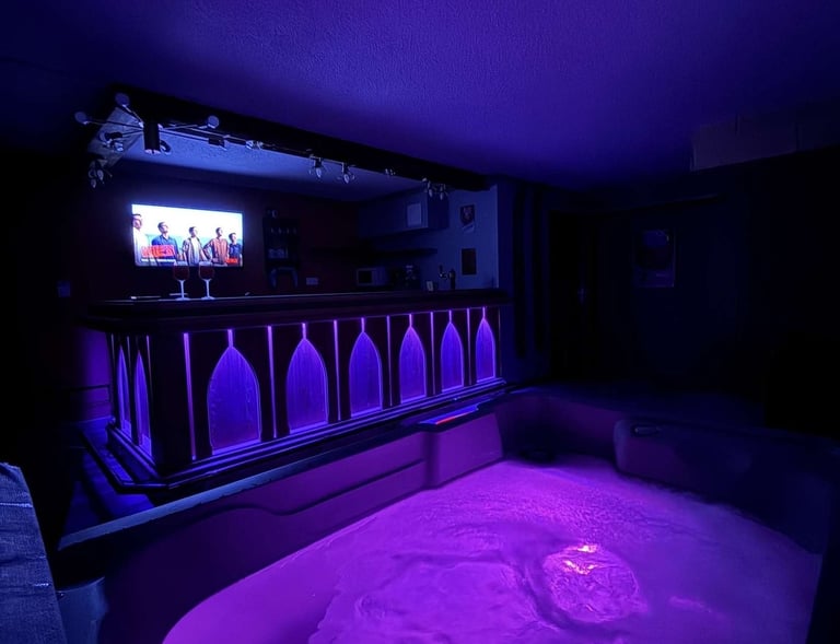Logement love room avec jacuzzi privatif à Genéve