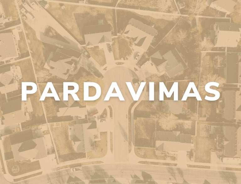 Nekilnojamo turto pardavimo paslauga