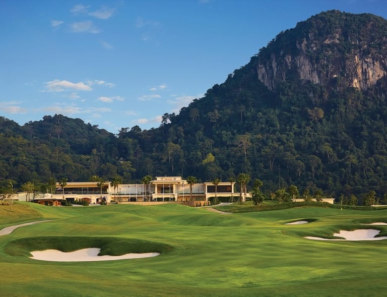 9th hole view golf in pattaya chee chan