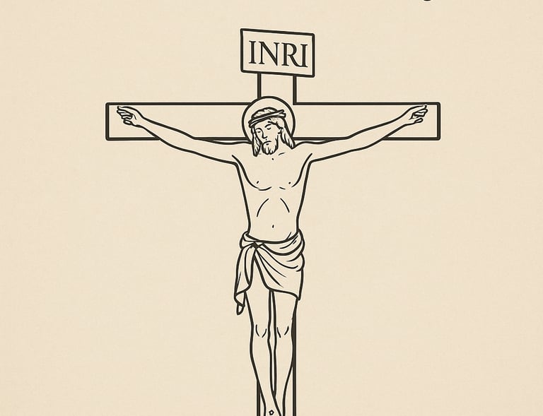 Cómo leer un Crucifijo, una guía para comprender el arte y los símbolos del crucifijo.