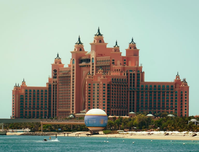 Lodge at the splendid Atlantis The Palm in Dubai