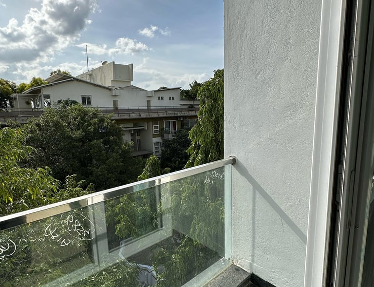 Beautiful views from the rooms of Sun Shine Luxury Living PG.