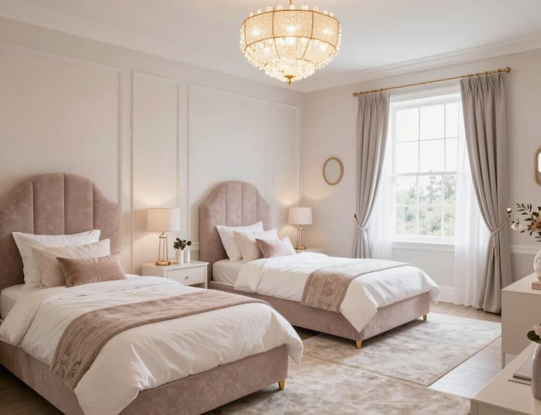 Elegant, minimalist grid layout showcasing the art of ultra-clean living spaces.