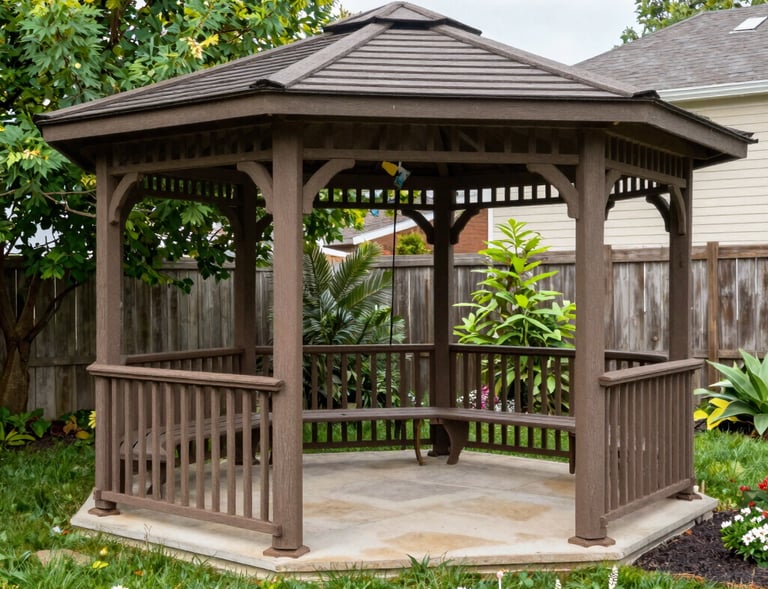 Gleaming post-construction site with pristine, polished surfaces and clean lines.