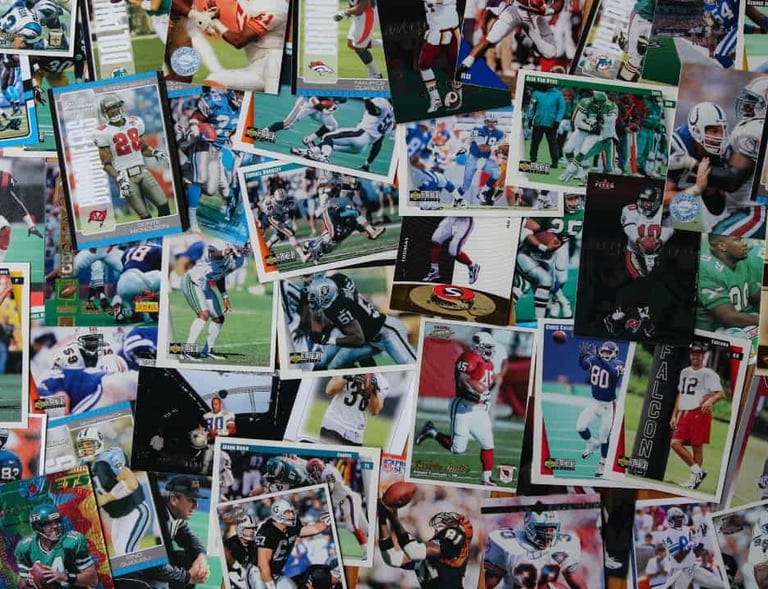 NFL Rookie Cards for Sale vintage different players from all 32 NFL teams