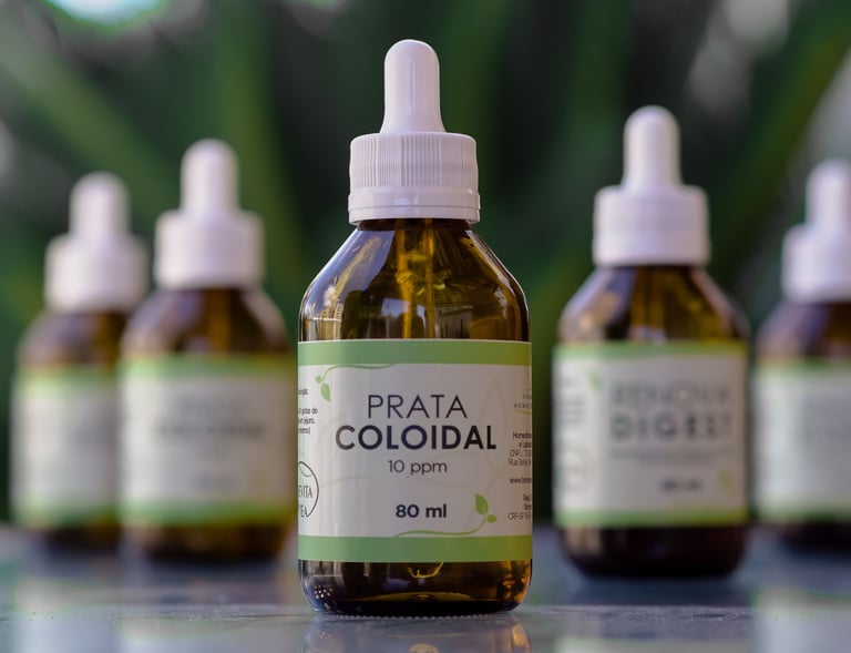 Prata Coloidal - Aliado na proteção da familia 