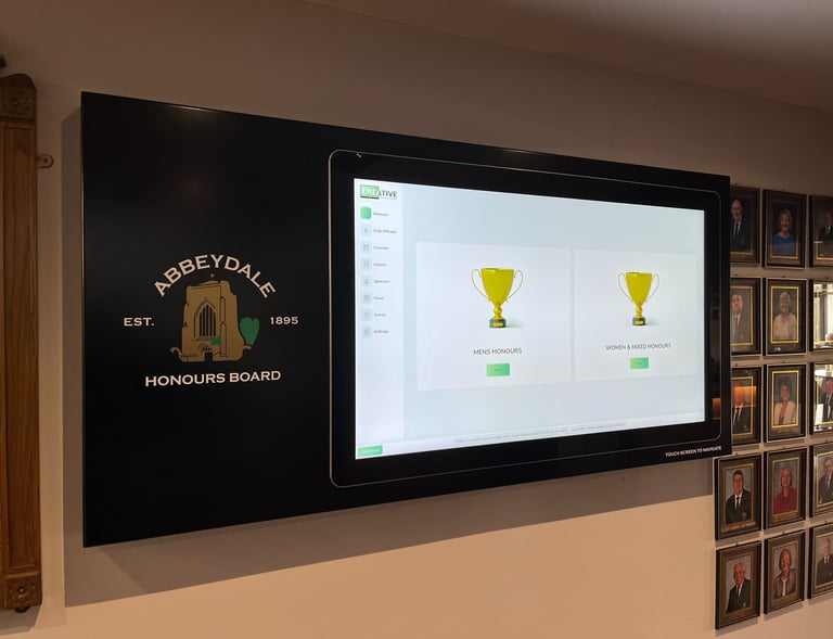 Digital Honours Board System