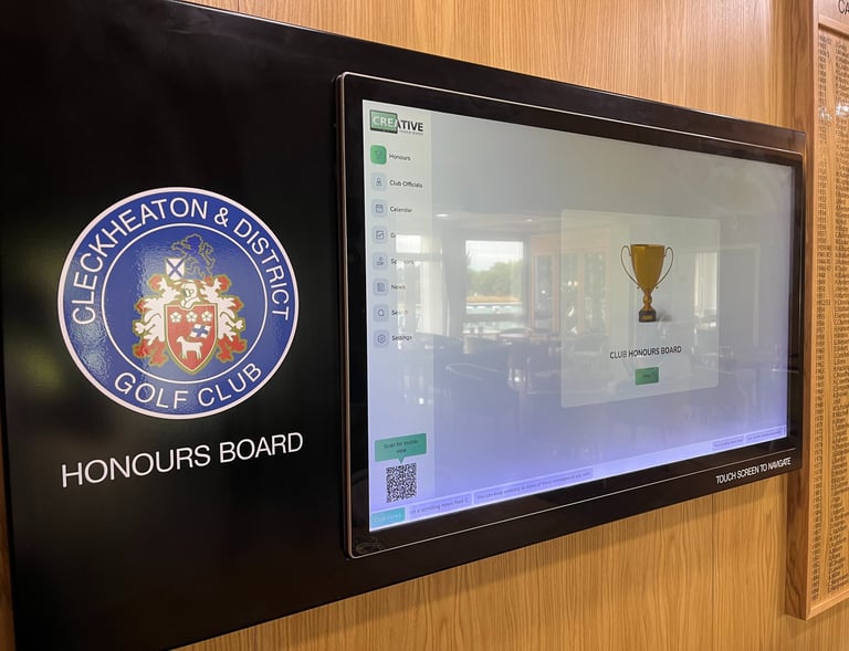 Digital Honours Board System
