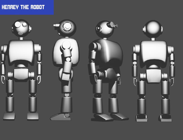 Blender Robot