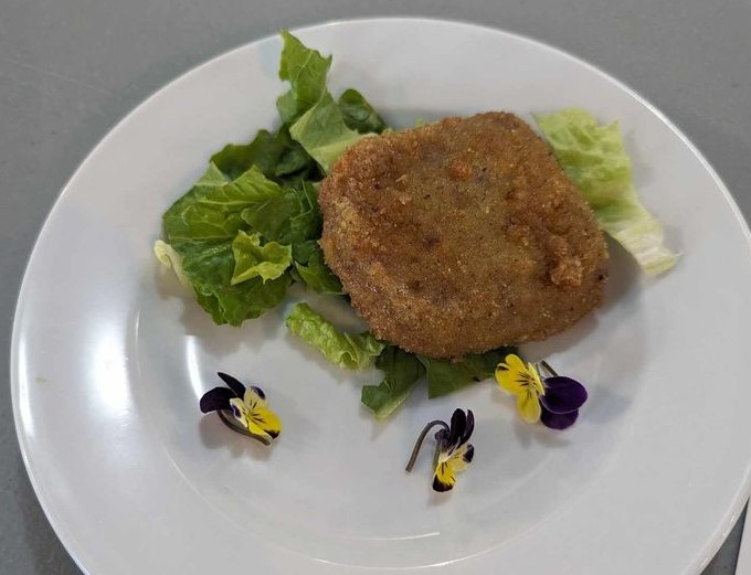 Fondue parmesan aux morilles