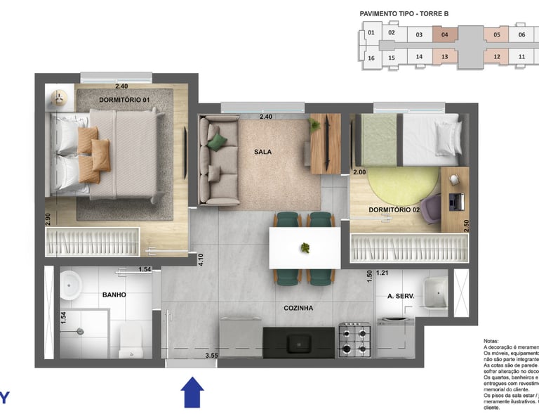 Planta 2 dorms