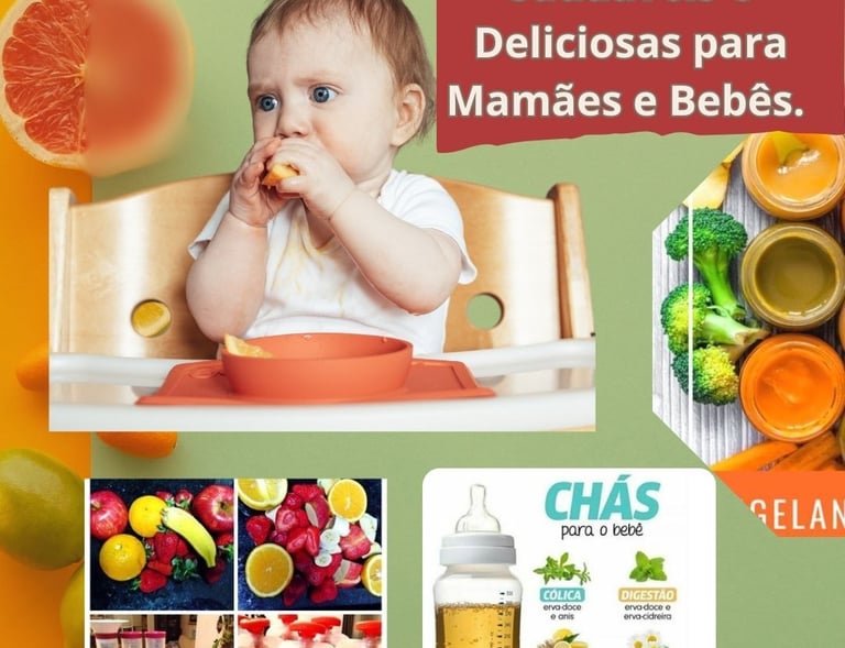 receitas deliciosas para bebes