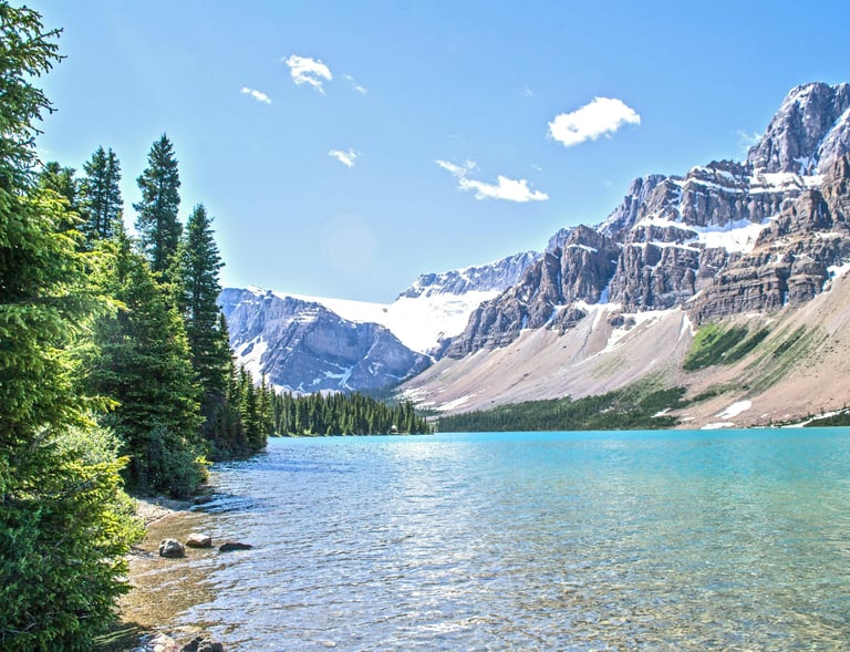 bow lake canadian rockies