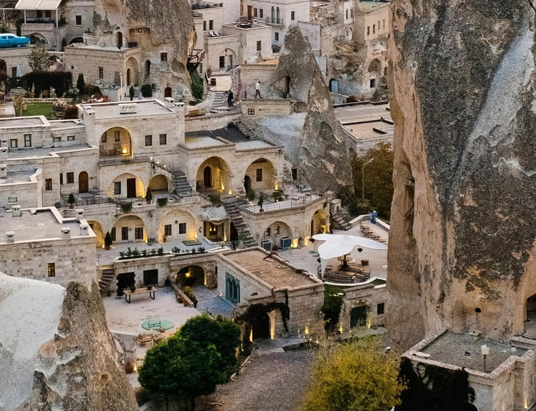  buildings at Cappadocia