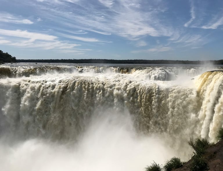  large waterfall
