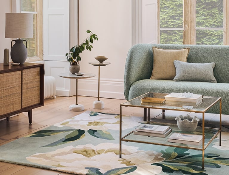 tapis modèle ODELIA LOVAT de la marque ROMO en laine