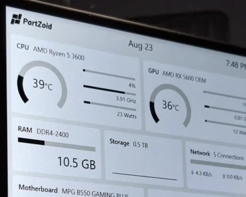 Hardware monitoring is one of the exceptional feature
