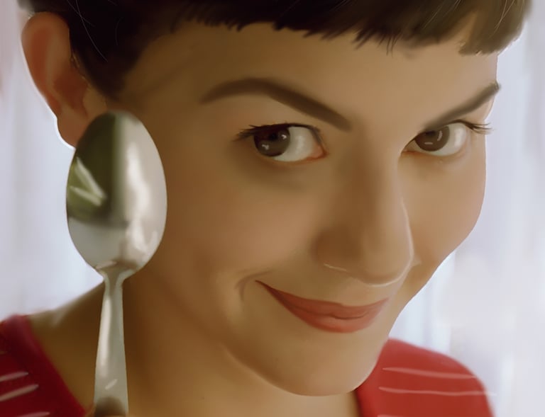 ilustração, Digital de Amelie Poulin. 