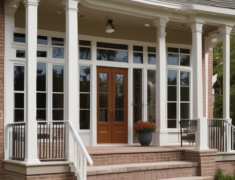 A sparkling chandelier freshly cleaned, hanging in an elegant living room.