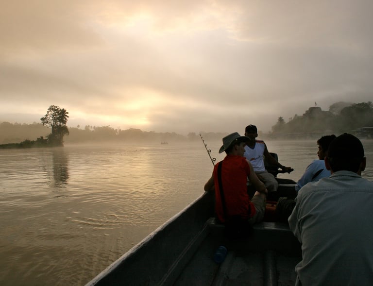 rio san juan, nicaragua, fishing