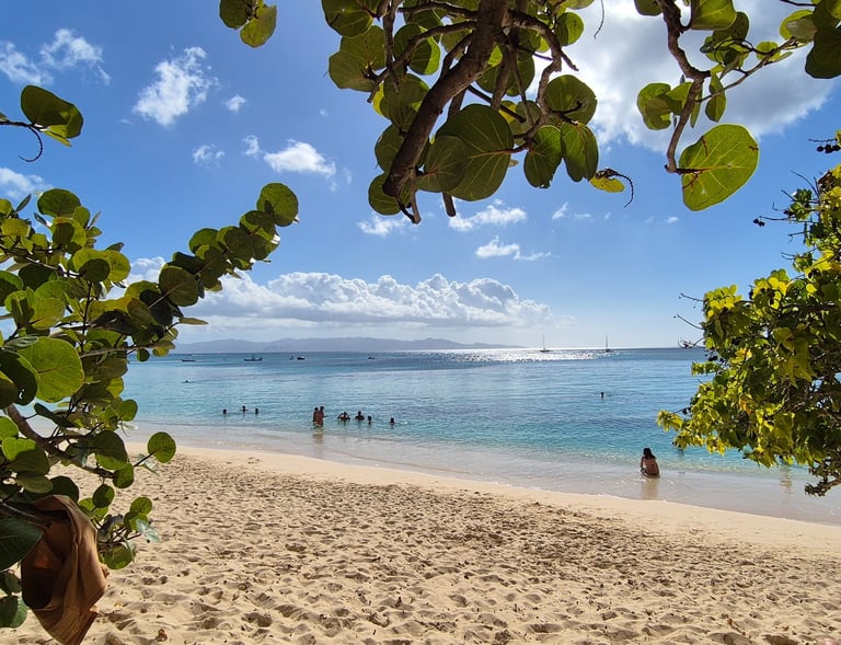 la plage du souffleur à 40 minutes de la villa jolan