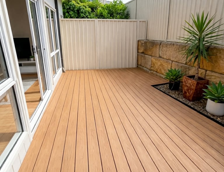 Roseville Composite Deck Build