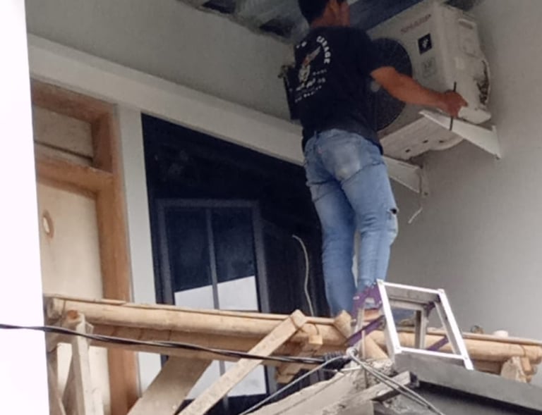 Lestari Teknik melayani service AC panggilan di Bojonggede dan area sekitar seperti Waringin Jaya