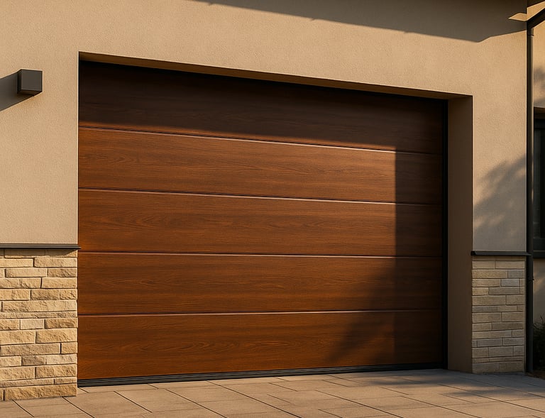 portal seccional roble dorado carpinteria rey